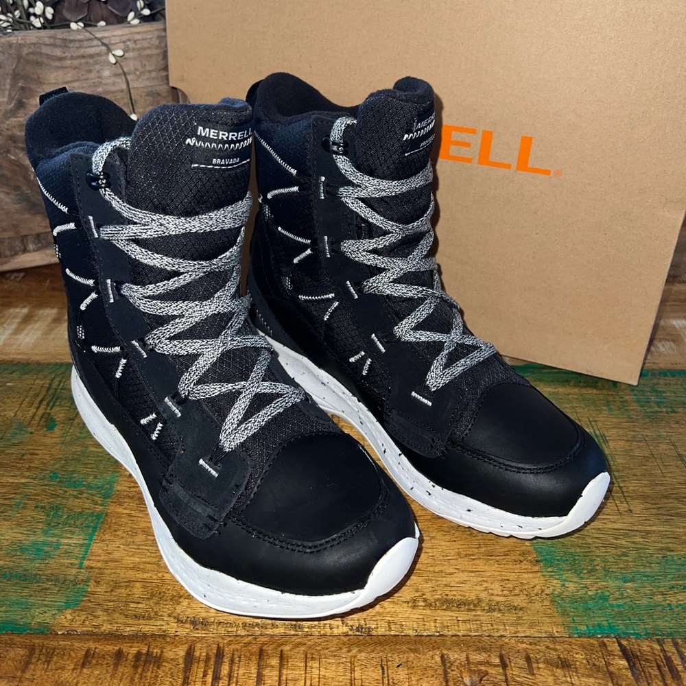 Merrell Bravada 2 Thermo Boot. Black/white. Size 9. NWT NIB - Picture 9 of 9